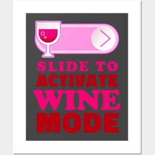 Slide to unlock Wine Posters and Art